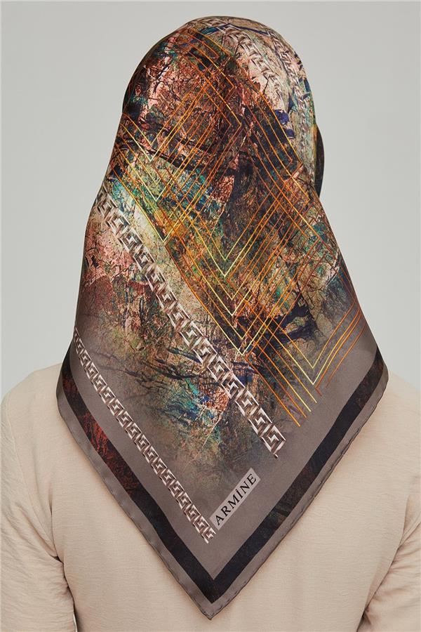 Armine Nostalji İpek Eşarp 86150-10