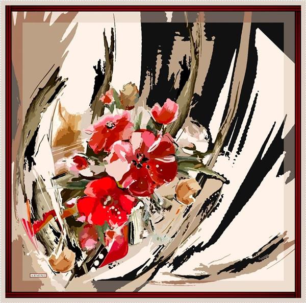 Armine Nostalji İpek Eşarp 87130-02