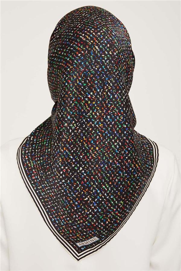 Armine Nostalji İpek Eşarp 90130-09