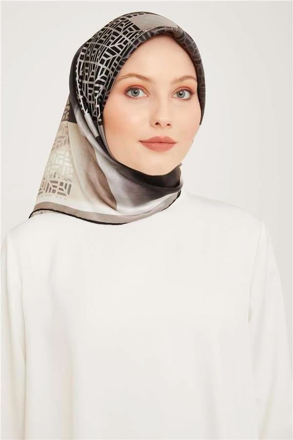 Armine Nostalji İpek Eşarp 9044-09