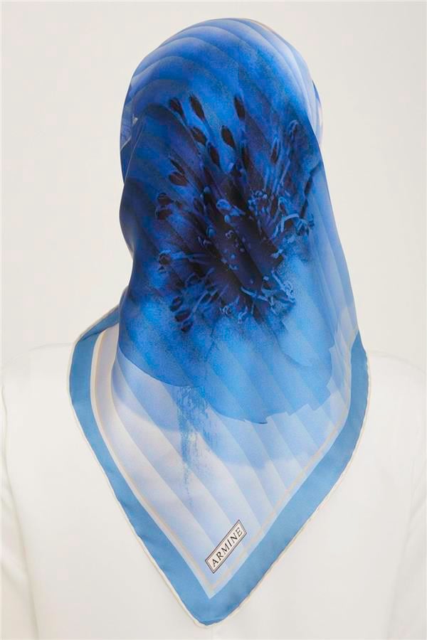 Armine Nostalji İpek Eşarp 9100-87