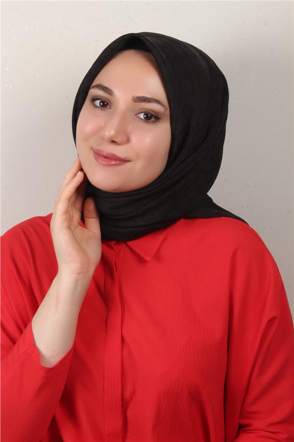 Armine Ultralight Eşarp 3102-1 Siyah