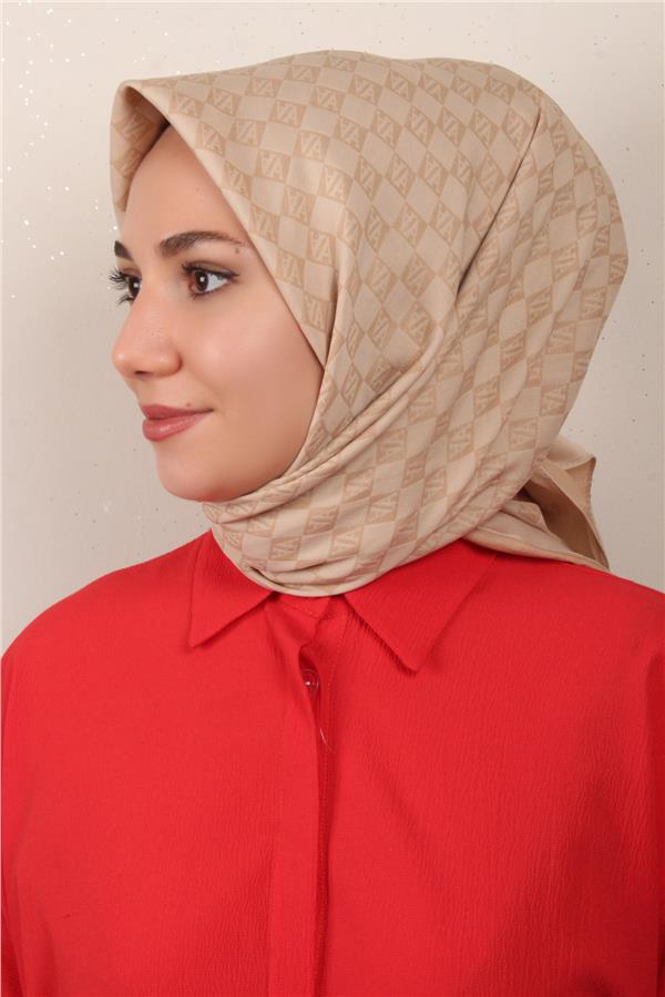 Armine Ultralight Eşarp 3102-4 Sütlü Kahve