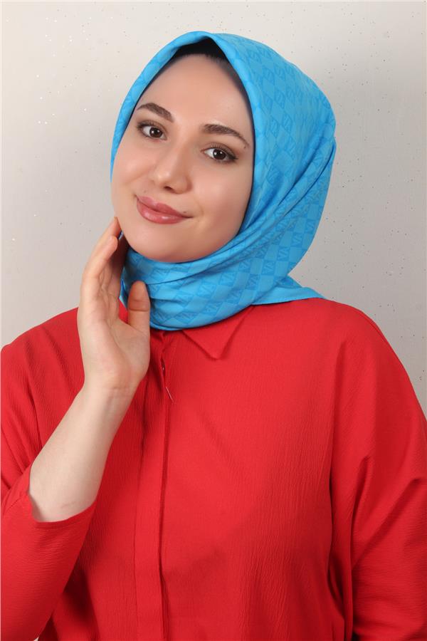 Armine Ultralight Eşarp 3102-5 Açık Mavi