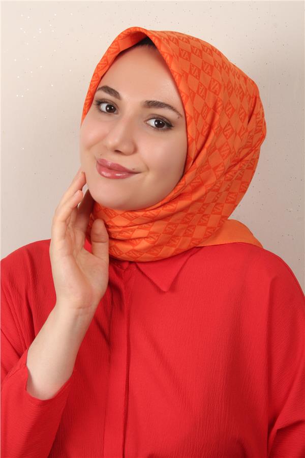 Armine Ultralight Eşarp 3102-8 Turuncu
