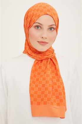 Armine Ultralıght Şal 3097-14 Turuncu 