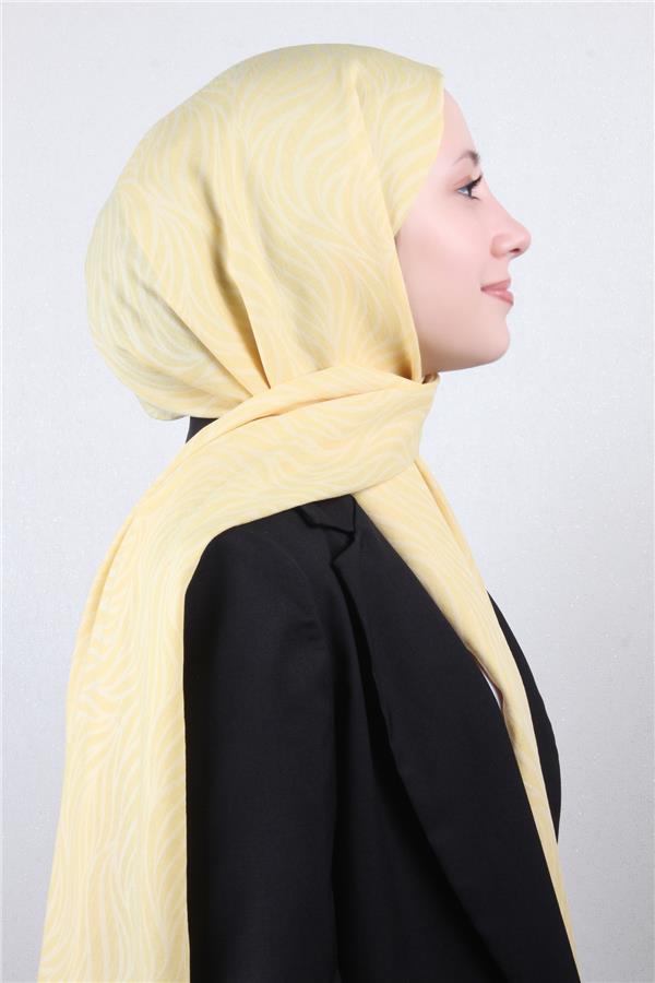 Armine Ultralıght Şal 3111-1 Soft Sarı
