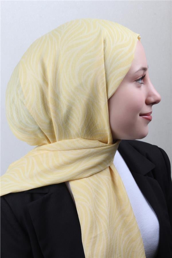 Armine Ultralıght Şal 3111-1 Soft Sarı