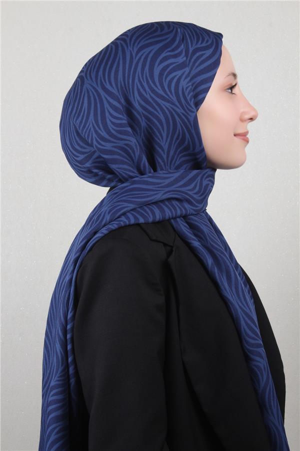 Armine Ultralıght Şal 3111-10 Lacivert