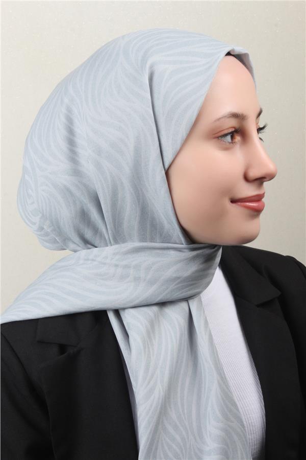 Armine Ultralıght Şal 3111-11 Gümüş