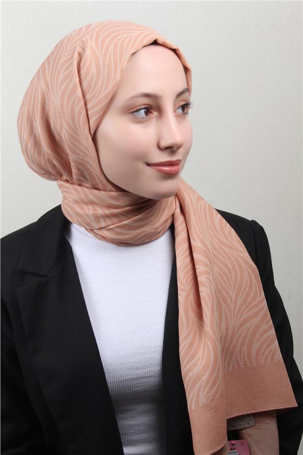 Armine Ultralıght Şal 3111-17 Somon
