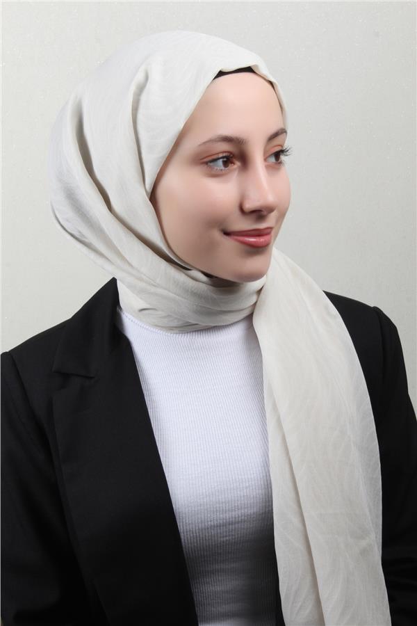 Armine Ultralıght Şal 3111-2 Kemik