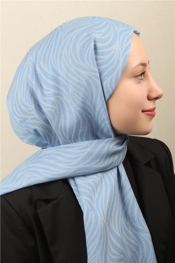 Armine Ultralıght Şal 3111-21 Bebe Mavisi