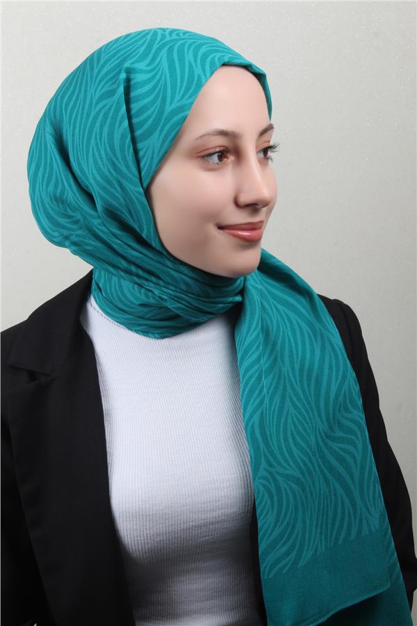 Armine Ultralıght Şal 3111-7 Turkuaz