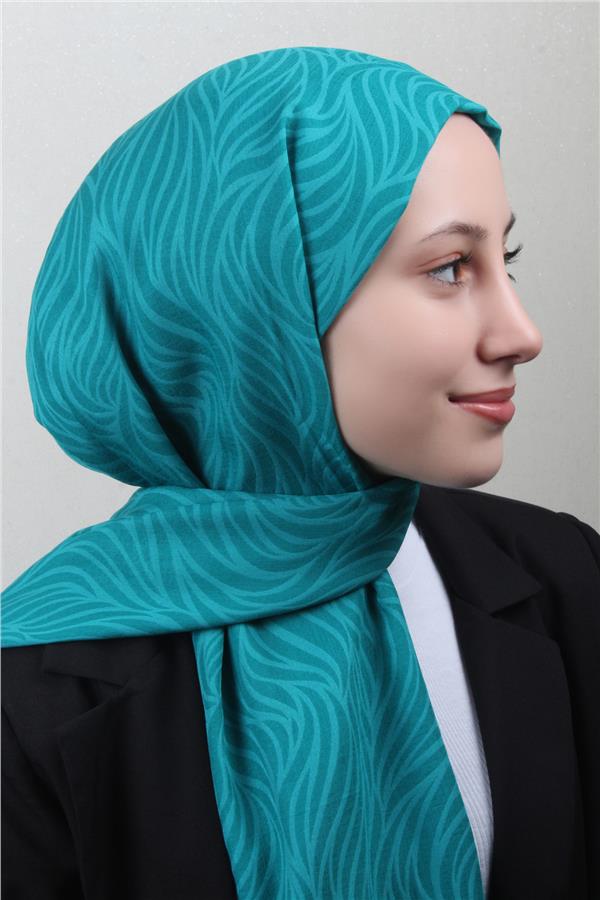 Armine Ultralıght Şal 3111-7 Turkuaz