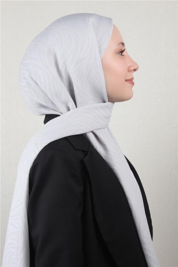 Armine Ultralıght Şal 3111-8 Açık Gri