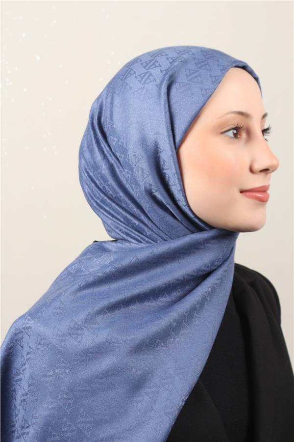Armine Viscon Şal 3114-3 İndigo 