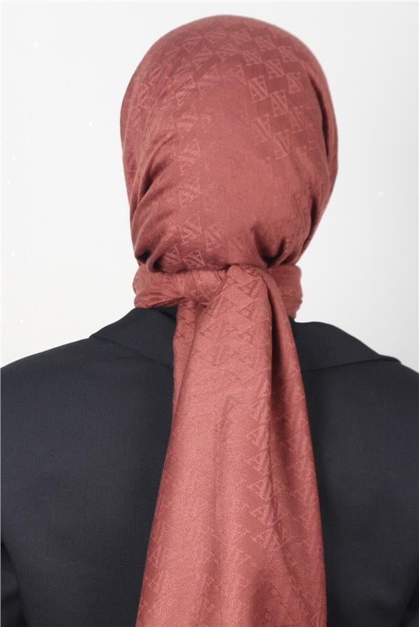 Armine Viscon Şal 3114-6 Kiremit 