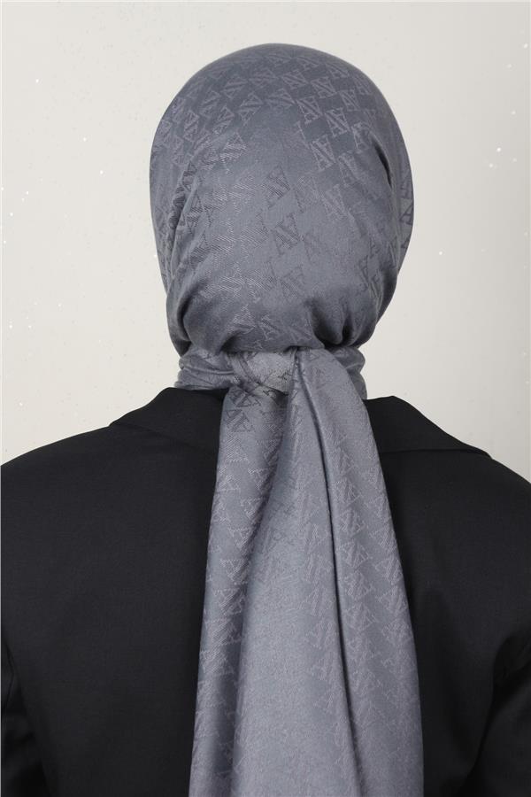 Armine Viscon Şal 3114-9 Gri 