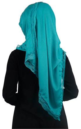 Dantelli Paşmina Şal 1243-27