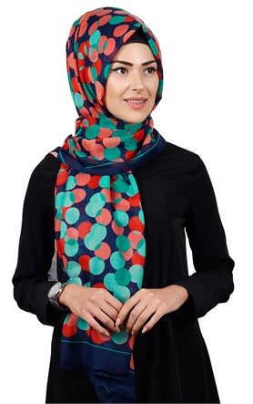 Pamuklu Desenli Şal 5271-03