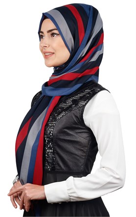 Kışlık Yünlü Şal 5183-4