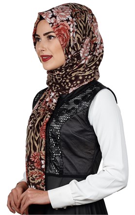 Kışlık Yünlü Şal 5381-9