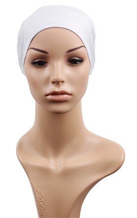 Likralı Bağsız Bone 2501-22 Ekru