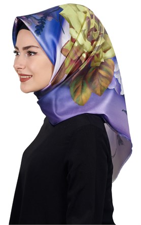 Piramit Tafta Dijital Eşarp 1919-5