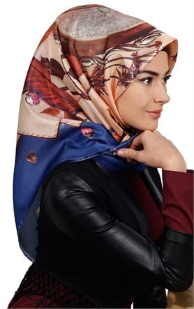 Tafta Dijital Eşarp 1323-1