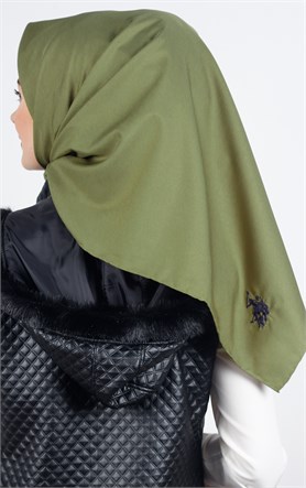 U.s Polo Assn Düz Twill Eşarp 1009-13