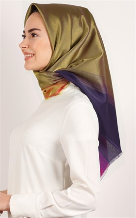 Pano Desenli Eşarp 1311-12