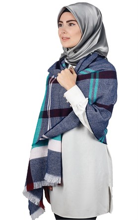 Yün Omuz Şalı 9001-89