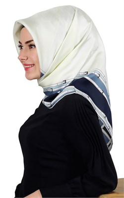 İndirimli İthal İpek Eşarp 1302-7