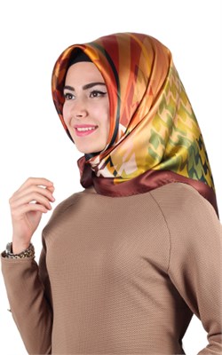 6435-15 ARMİNE İPEK EŞARP 2015 YAZ