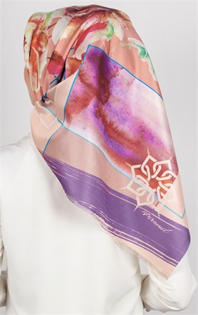 Piramit Tafta Dijital Eşarp 1920-11