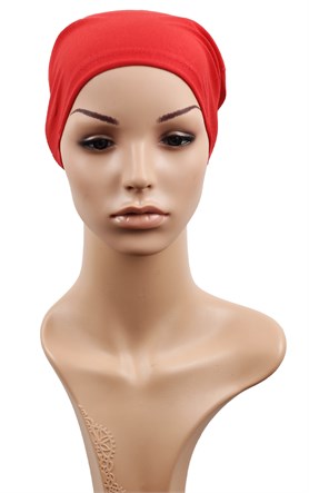 Penye Eşarp Bonesi 251-4 Kan Kırmızı