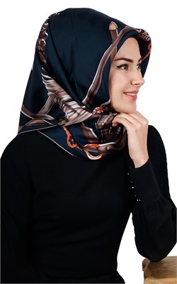İndirimli İthal İpek Eşarp 1303-5
