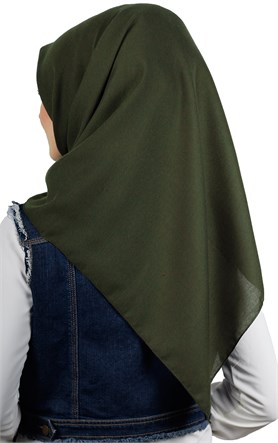 Kışlık Yünlü Düz Renk Eşarp 1750-5