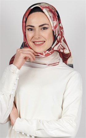 Piramit Tafta Dijital Eşarp 1920-7