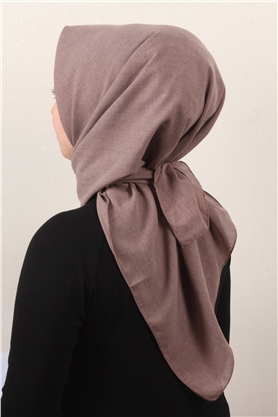 Bambu & Coton Eşarp 3087-11 Sütlü Kahve