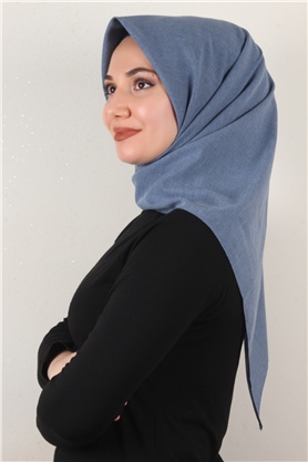 Bambu & Coton Eşarp 3087-15 İndigo