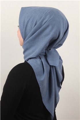 Bambu & Coton Eşarp 3087-15 İndigo