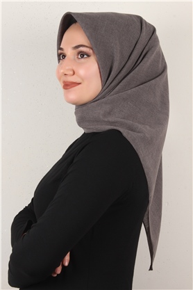 Bambu & Coton Eşarp 3087-17 Miskli Kahve