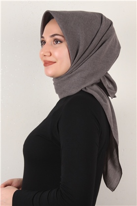 Bambu & Coton Eşarp 3087-17 Miskli Kahve
