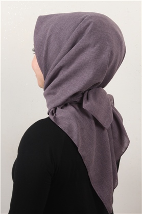 Bambu & Coton Eşarp 3087-18 İncir Moru