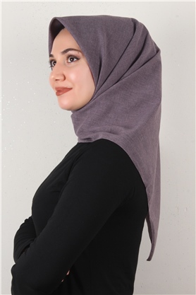 Bambu & Coton Eşarp 3087-18 İncir Moru