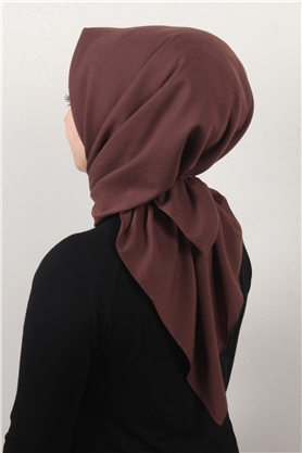 Bambu & Coton Eşarp 3087-21 Kahverengi