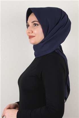 Bambu & Coton Eşarp 3087-23 Lacivert