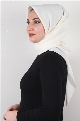 Bambu & Coton Eşarp 3087-25 Ekru